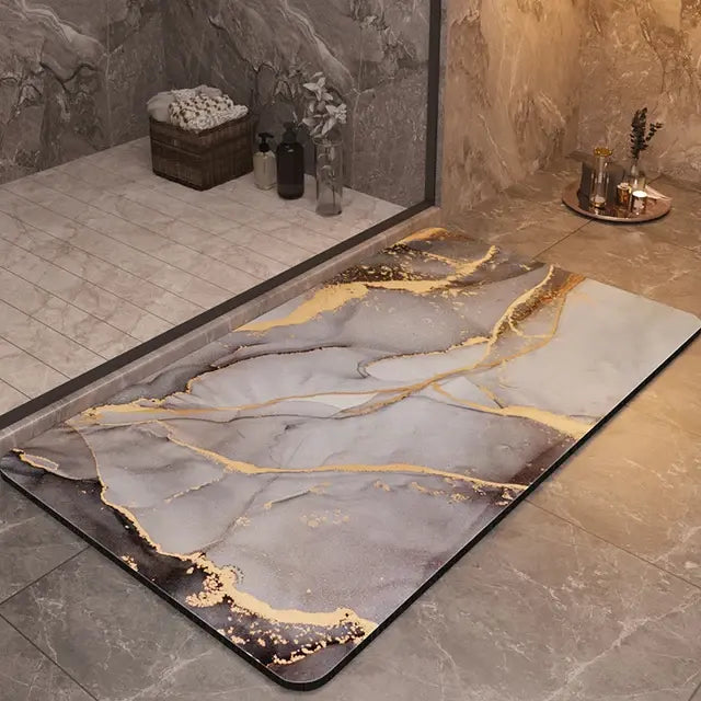 Luxury Coordinating Shower Mats-Polymers