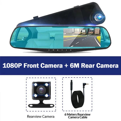 Mirror Dash cam front and rear