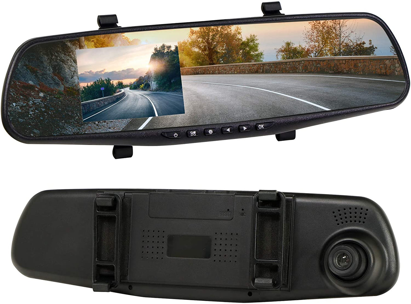 Mirror Dash cam front and rear