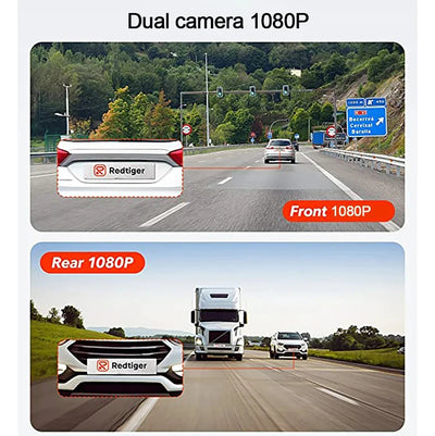 Mirror Dash cam front and rear