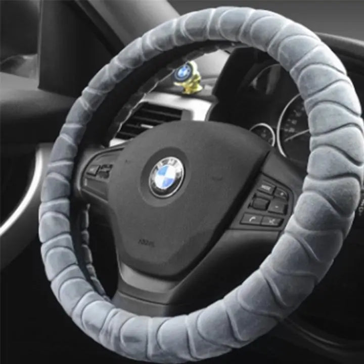 Non Slip Lush Steering Wheel Cover