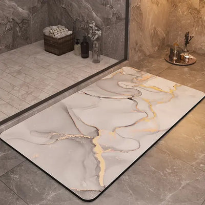 Luxury Coordinating Shower Mats-Polymers