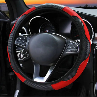 Carbon Fibre Car Steering Wheel Cover